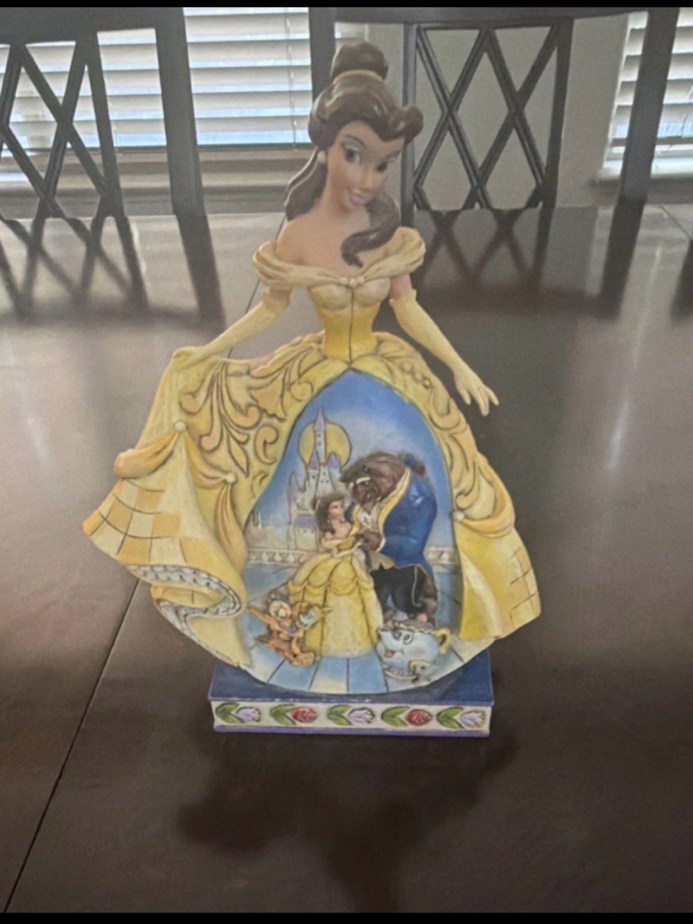 Disney Belle Yellow Dress Figurine made by Enesco